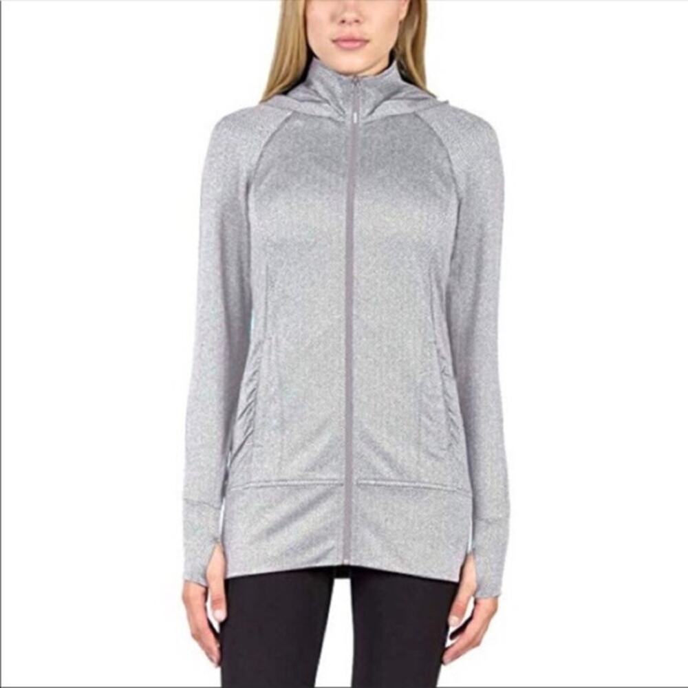 Mondetta Houndstooth Full Zip Jacket XS